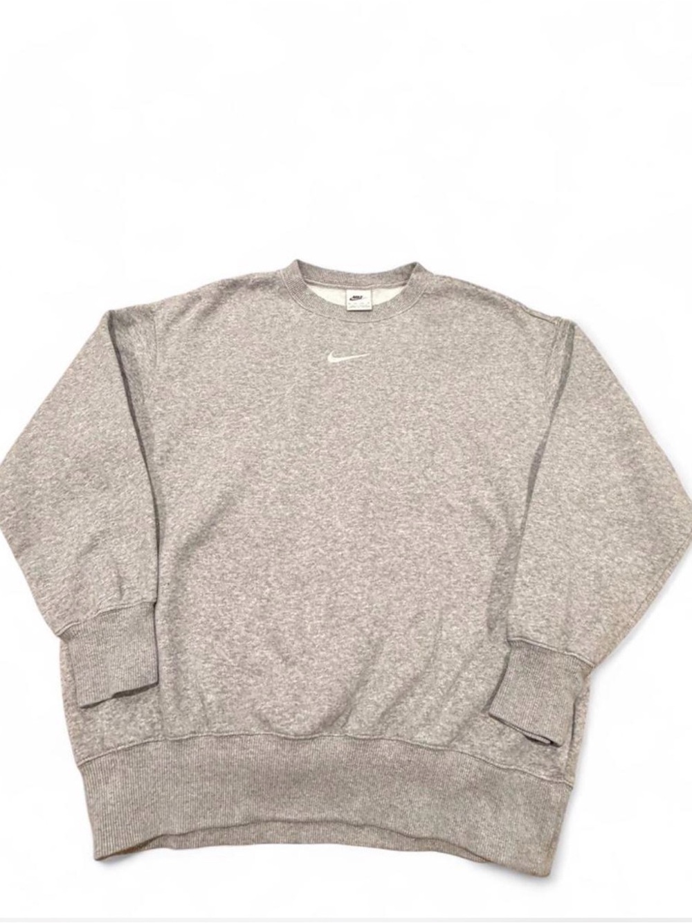 Nike Men's or Women’s Crewneck Sweatshirt in Heather Gray